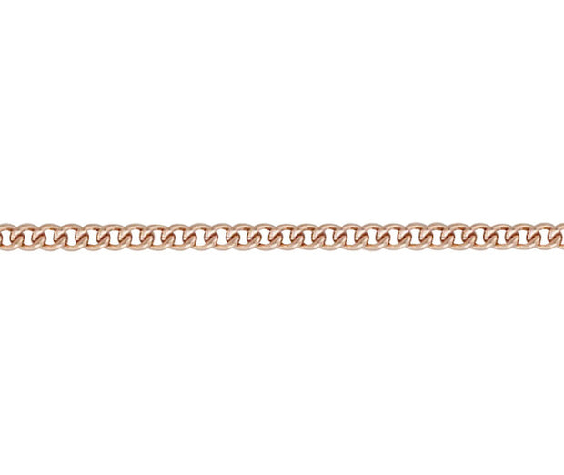 9ct Rose Gold Curb Chain