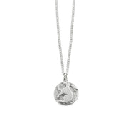 Silver Hare by the Light of the Moon Necklace
