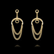 Gold Chain Beitris Earrings